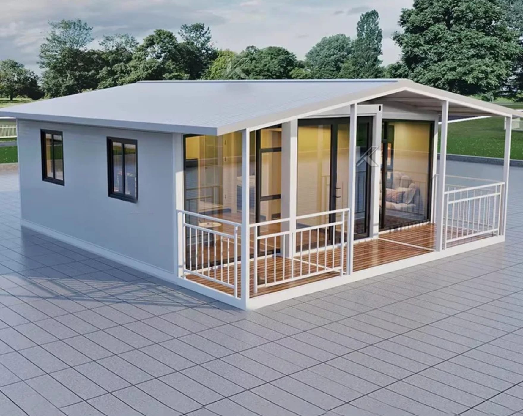 מבנה מודרני יוקרתי